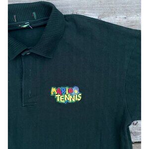 Vintage 1999 Super Mario Tennis N64 Shirt Nintendo Mens T Shirt XL Game Promo